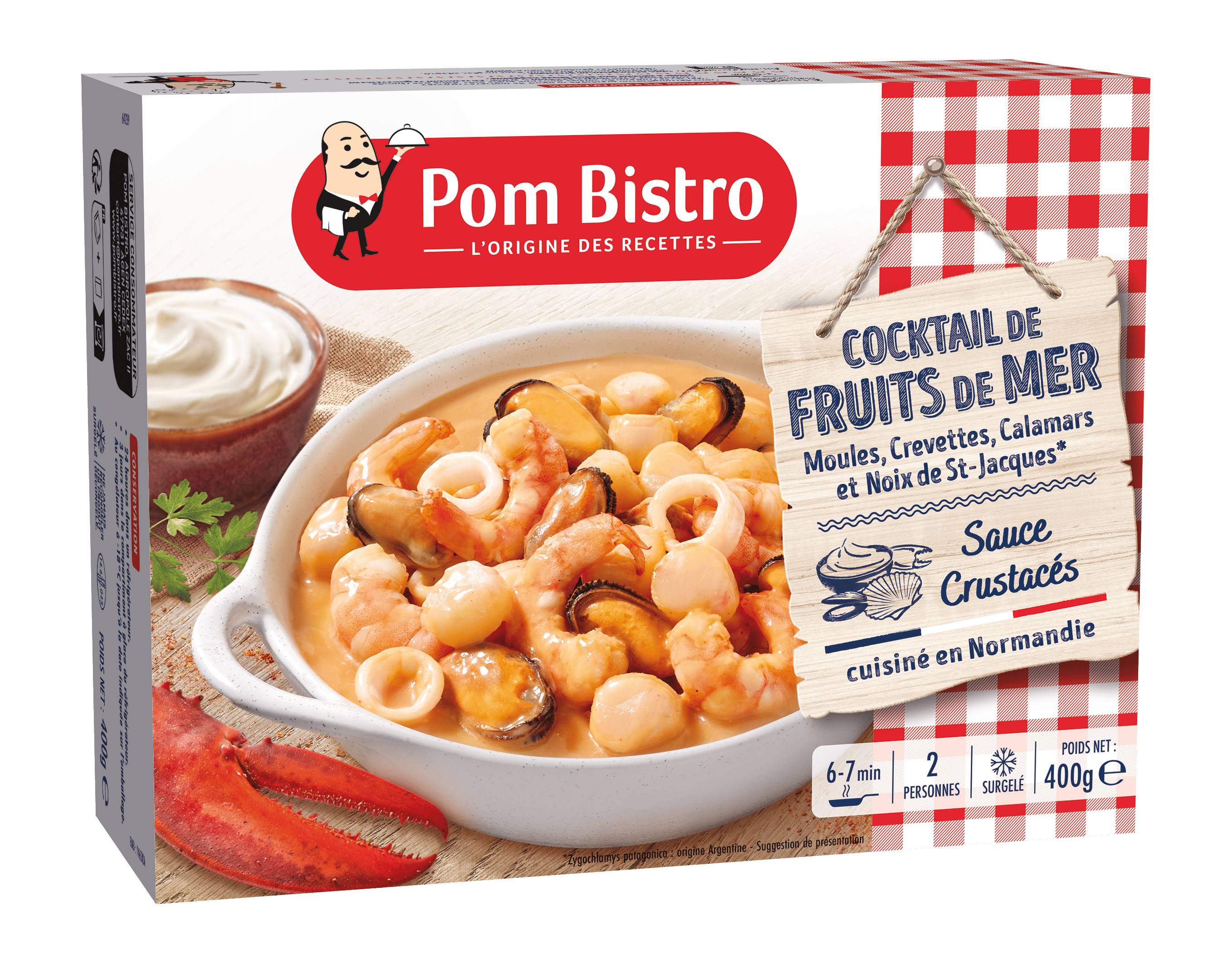 Cocktail de fruits de mer - Pom Bistro